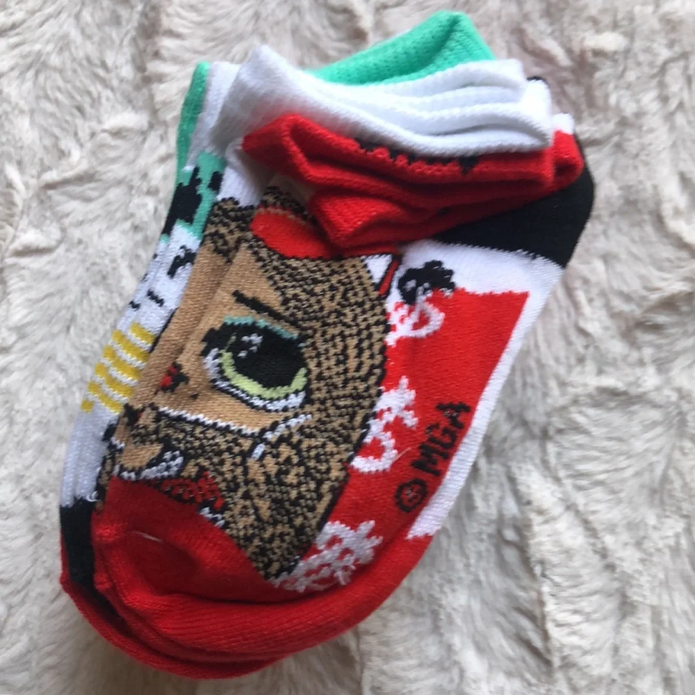 L.O.L. Surprise Girls Toddlers Socks NEW